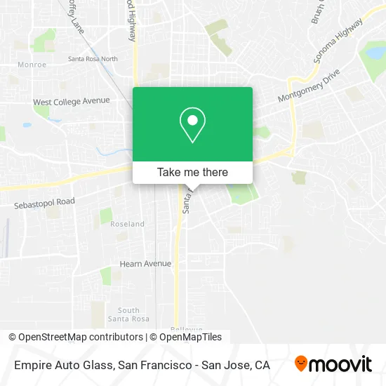 Mapa de Empire Auto Glass