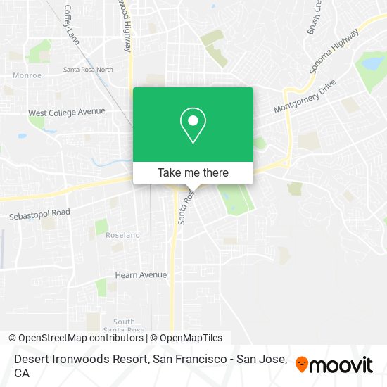 Desert Ironwoods Resort map