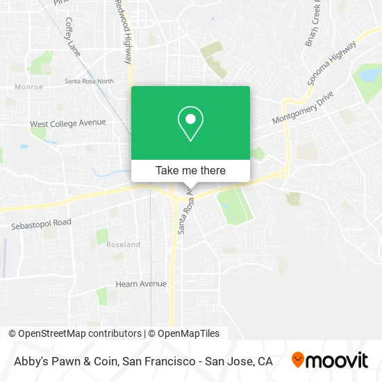 Mapa de Abby's Pawn & Coin
