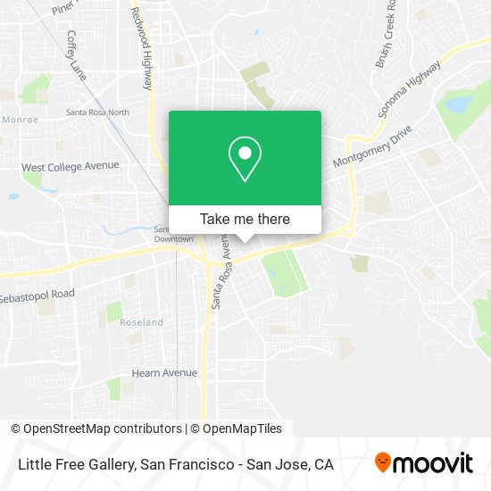 Mapa de Little Free Gallery