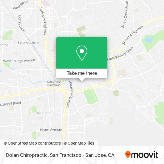 Mapa de Dolan Chiropractic