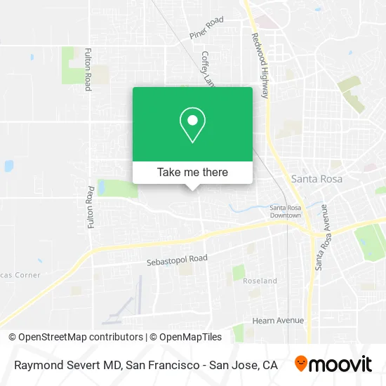 Mapa de Raymond Severt MD