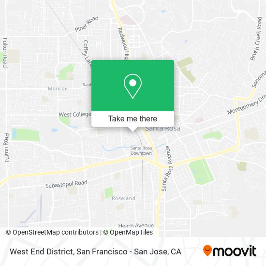 Mapa de West End District