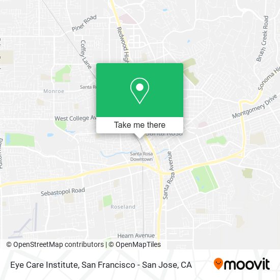Eye Care Institute map