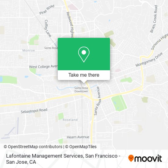 Lafontaine Management Services map