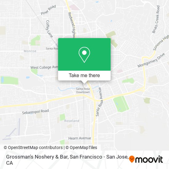 Grossman's Noshery & Bar map