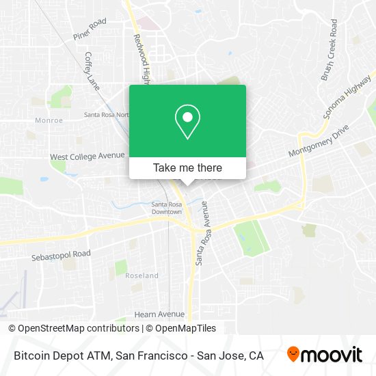 Bitcoin Depot ATM map