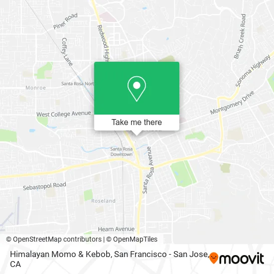 Mapa de Himalayan Momo & Kebob