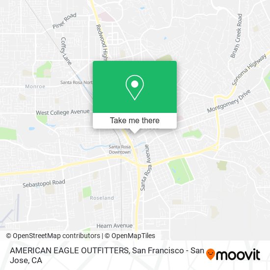 Mapa de AMERICAN EAGLE OUTFITTERS