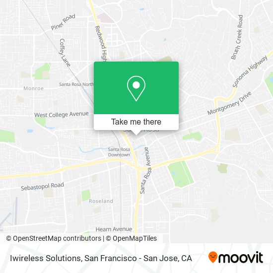 Mapa de Iwireless Solutions