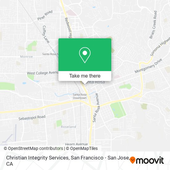 Christian Integrity Services map