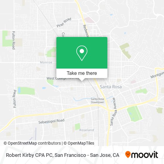 Robert Kirby CPA PC map