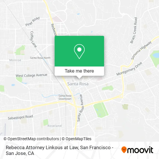 Mapa de Rebecca Attorney Linkous at Law