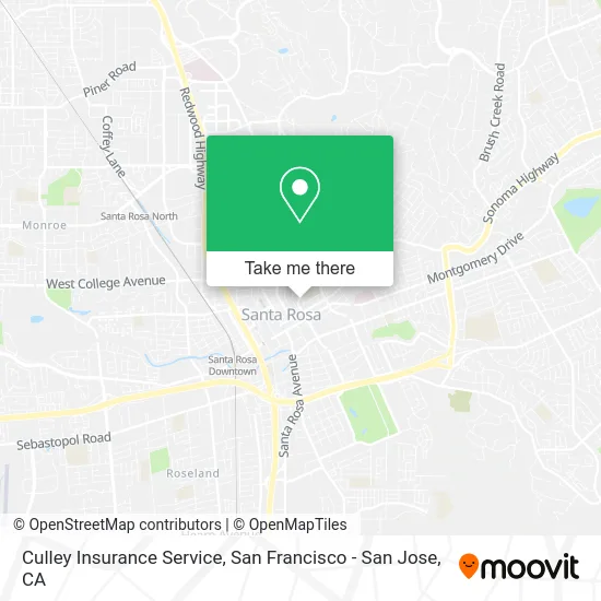 Culley Insurance Service map