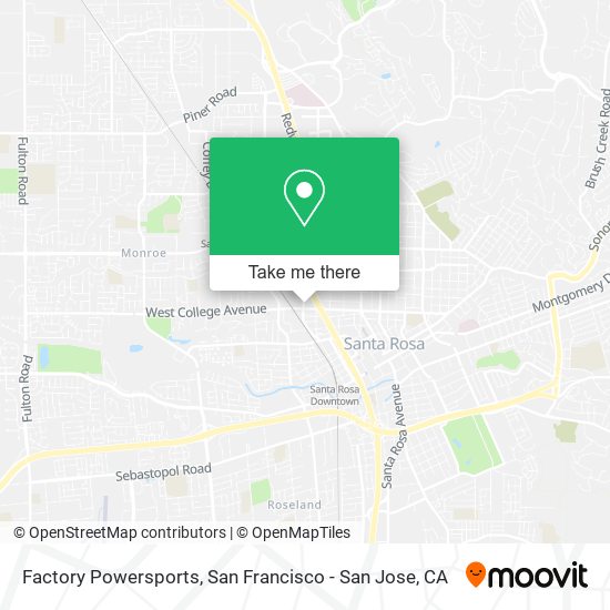 Mapa de Factory Powersports