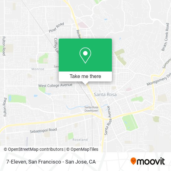 Mapa de 7-Eleven