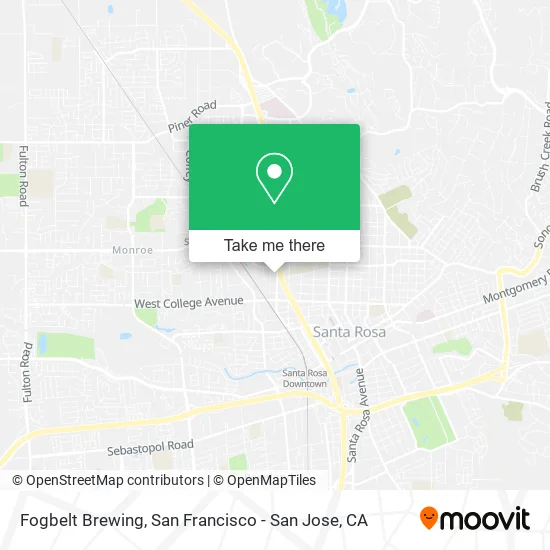 Fogbelt Brewing map