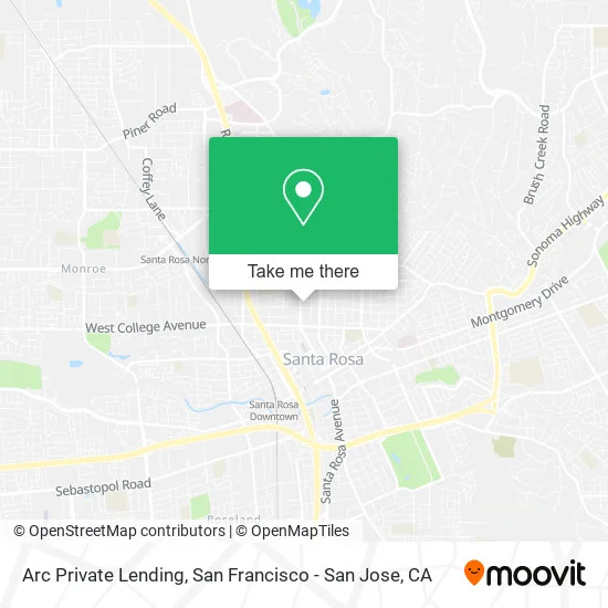 Arc Private Lending map