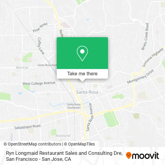 Ryn Longmaid Restaurant Sales and Consulting Dre map