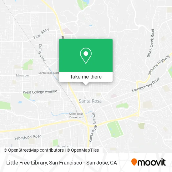 Little Free Library map