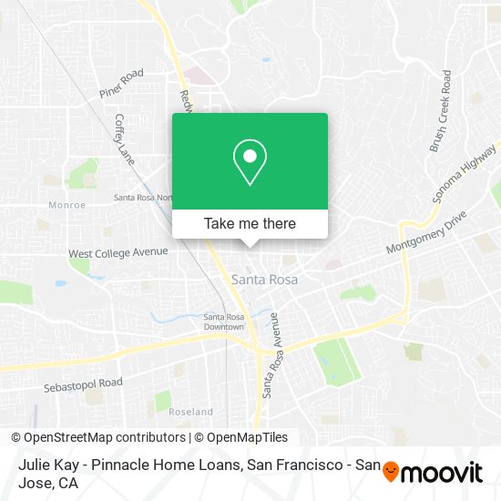 Julie Kay - Pinnacle Home Loans map