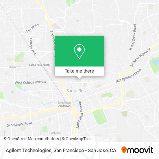 Mapa de Agilent Technologies
