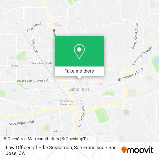 Law Offices of Edie Sussaman map