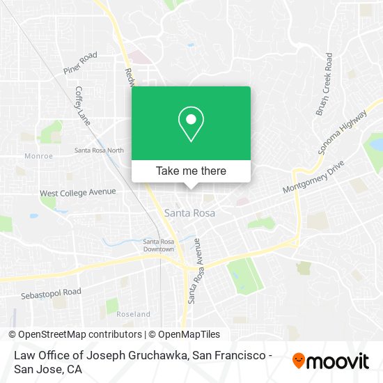 Law Office of Joseph Gruchawka map