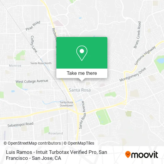 Mapa de Luis Ramos - Intuit Turbotax Verified Pro
