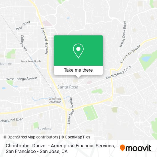 Christopher Danzer - Ameriprise Financial Services map