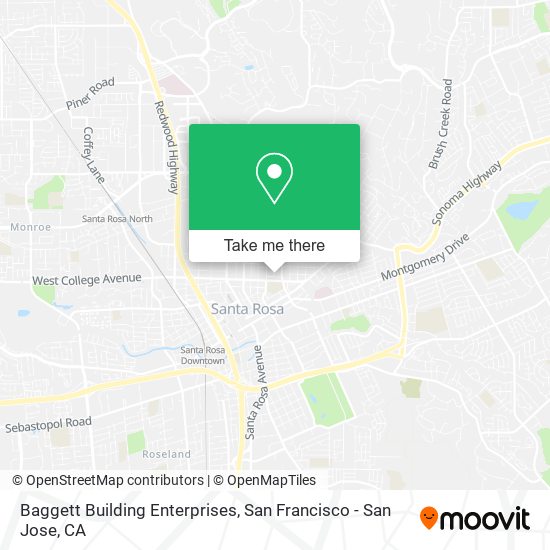 Baggett Building Enterprises map