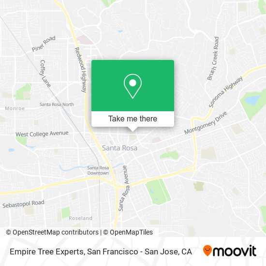 Empire Tree Experts map