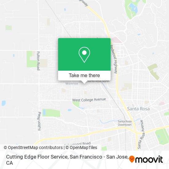 Mapa de Cutting Edge Floor Service