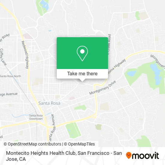 Montecito Heights Health Club map