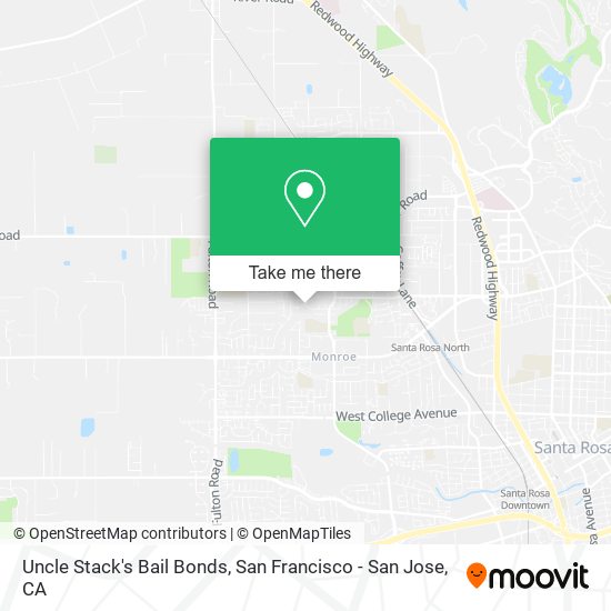 Mapa de Uncle Stack's Bail Bonds