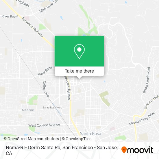 Ncma-R F Derm Santa Ro map
