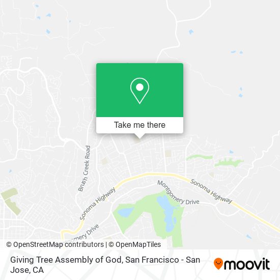 Giving Tree Assembly of God map
