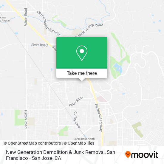 New Generation Demolition & Junk Removal map