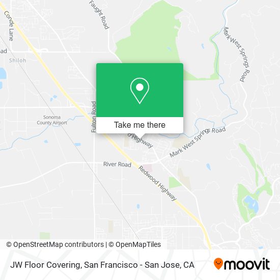 JW Floor Covering map