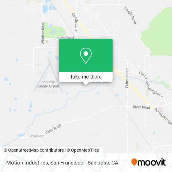 Mapa de Motion Industries