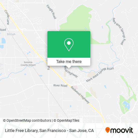 Little Free Library map