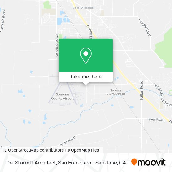 Del Starrett Architect map
