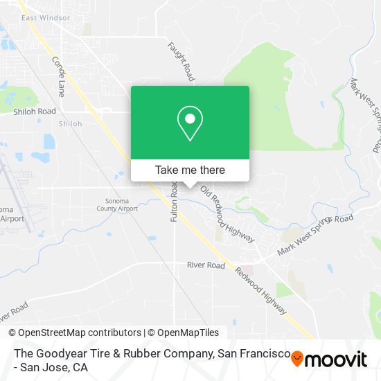 The Goodyear Tire & Rubber Company map