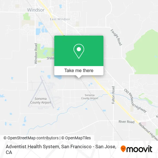 Adventist Health System map