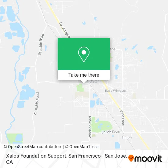 Mapa de Xalos Foundation Support