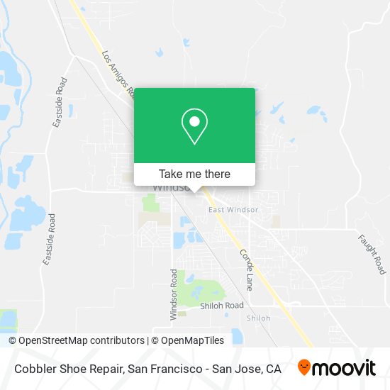 Mapa de Cobbler Shoe Repair