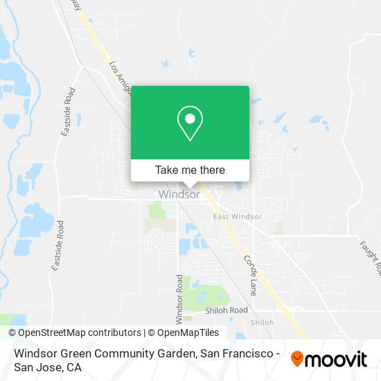 Mapa de Windsor Green Community Garden