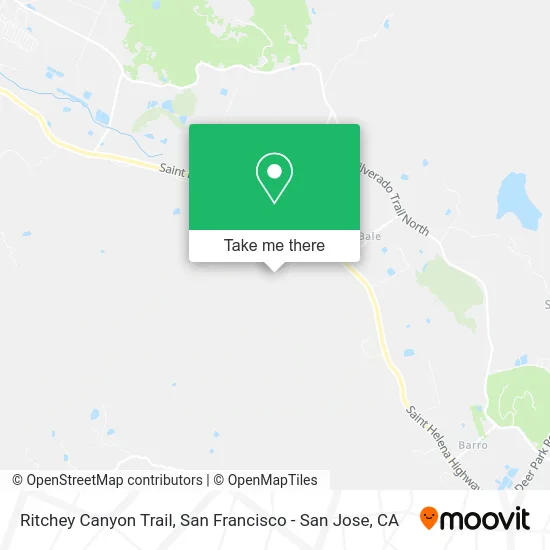 Ritchey Canyon Trail map