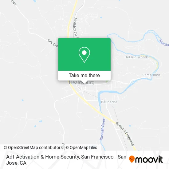 Mapa de Adt-Activation & Home Security