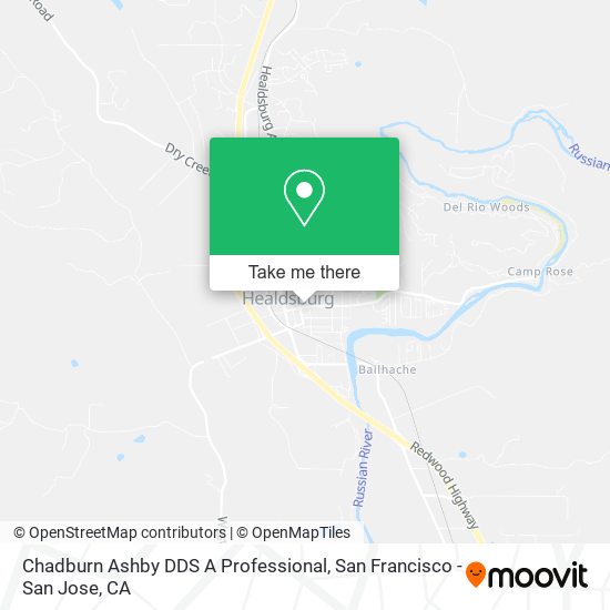 Chadburn Ashby DDS A Professional map